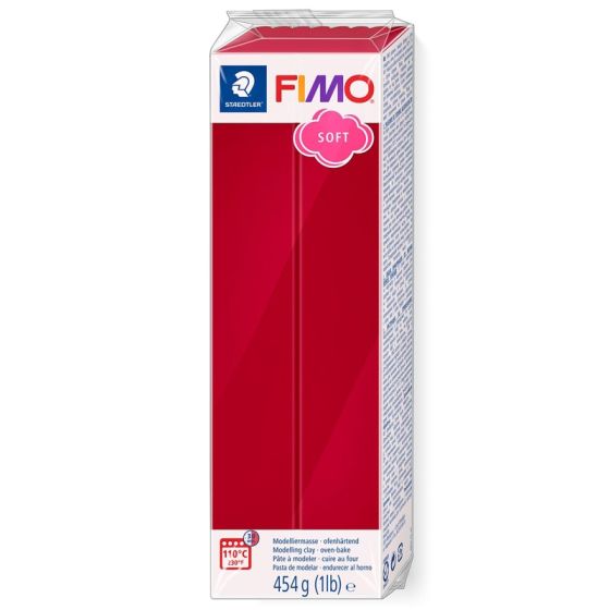 FIMO Soft 454g Polymer Modelling Clay - Oven Bake Clay - 5 x White (5 for  The Price of 4)