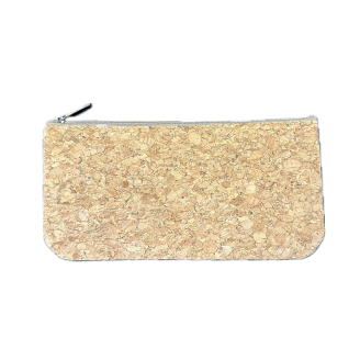 Plain Cork Pencil Case or Make-up Bag or Gift Bag - Teacher Gift or School Bag Essential