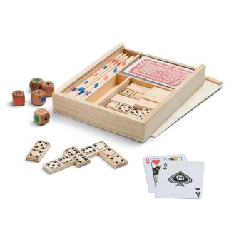 Multi Game Set in Sliding Lid Box